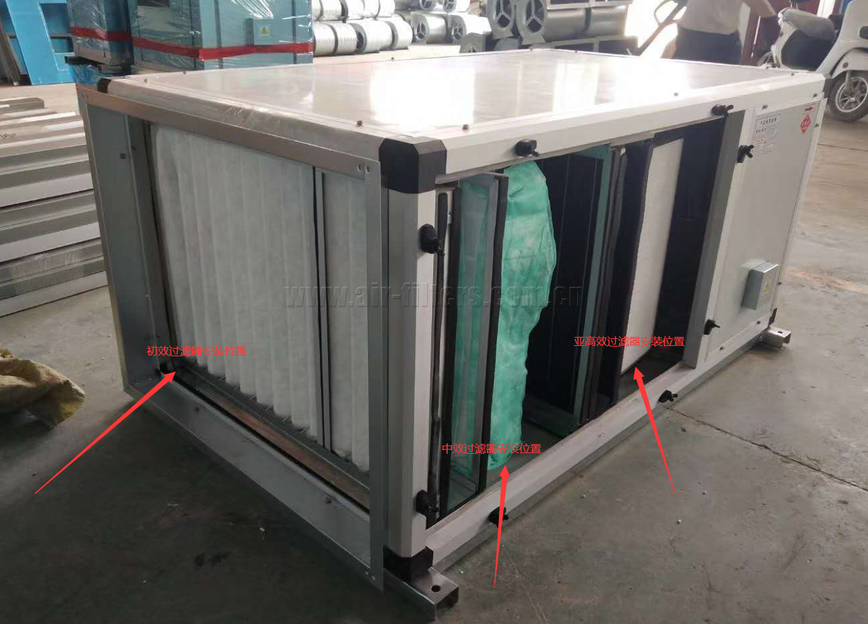中效過濾器在凈化系統中的安裝位置介紹（圖）